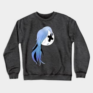 Blue Galaxy Girl Crewneck Sweatshirt